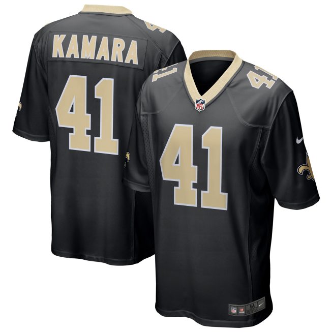 Alvin Kamara New Orleans Saints Game Jersey - Black