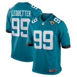 Jeremiah Ledbetter Jacksonville Jaguars Home Game Player Jersey - Teal
