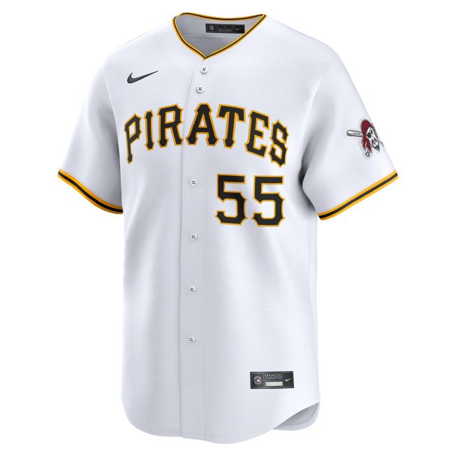 Jason Delay Pittsburgh Pirates Home Limited Player Jersey - White - Image 2