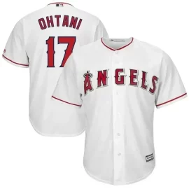 Shohei Ohtani Los Angeles Angels Big And Tall Player Jersey - White Color