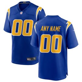 Los Angeles Chargers Custom Alternate Game Men Jersey - Royal