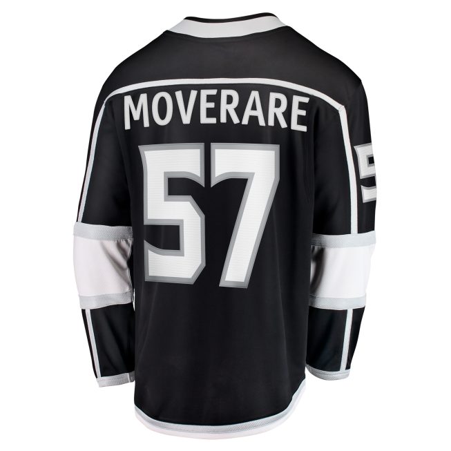 Jacob Moverare Los Angeles Kings Fanatics Home Breakaway Player Jersey - Black - Image 3