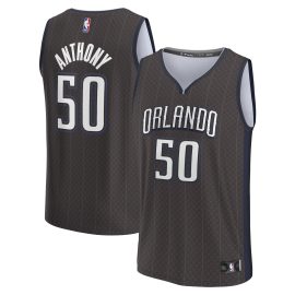 Cole Anthony Orlando Magic Fanatics Fastbreak Jersey - City Edition - Black