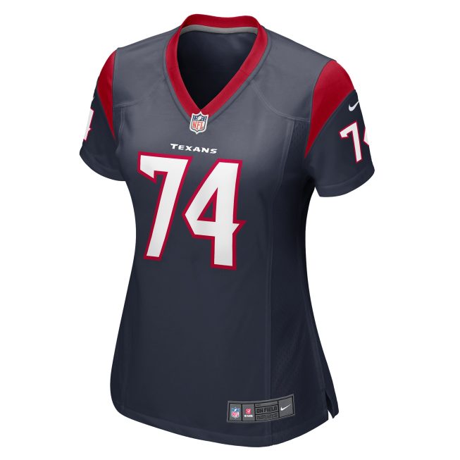 Josh Jones Houston Texans Women's Team Game Jersey - Navy - Image 2