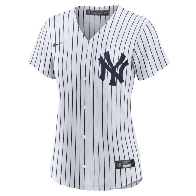 Aaron Judge New York Yankees Women's Home Replica Player Jersey - White - Image 2
