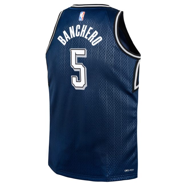 Paolo Banchero Orlando Magic Youth Swingman Replica Jersey - City Edition - Navy - Image 3