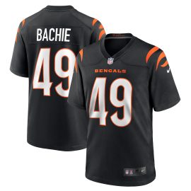 Joe Bachie Cincinnati Bengals Game Jersey - Black