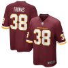 Simeon Thomas 38 Washington Commanders Team Men Game Jersey - Burgundy