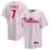 Trea Turner Philadelphia Phillies Home Replica Player Jersey - White