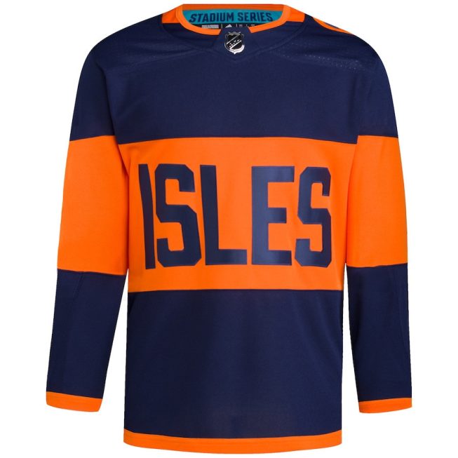 New York Islanders 2024 Stadium Series Primegreen Men Jersey - Navy - Image 2
