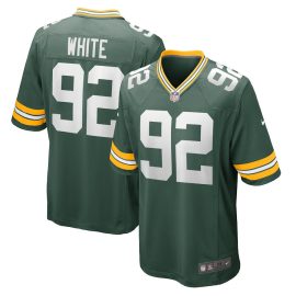 Reggie White 92 Green Bay Packers Retired Men Game Jersey - Green