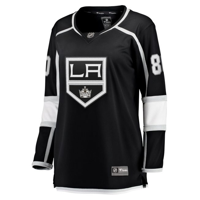 Pierre-Luc Dubois Los Angeles Kings Fanatics Women's Home Breakaway Player Jersey - Black - Image 2