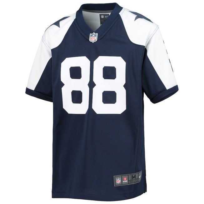 CeeDee Lamb 88 Dallas Cowboys YOUTH Alternate Team Game Jersey - Navy - Image 2