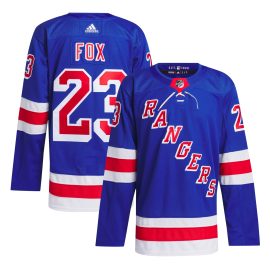 Adam Fox New York Rangers Home Primegreen Authentic Pro Player Jersey - Blue