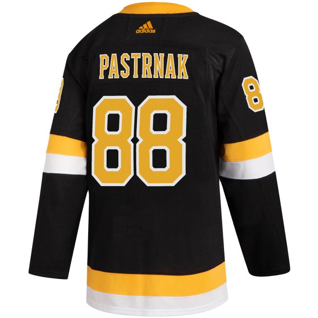 David Pastrnak Boston Bruins Alternate Authentic Player Jersey - Black - Image 3