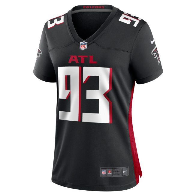 Calais Campbell Atlanta Falcons Women's Game Player Jersey - Red - Image 2