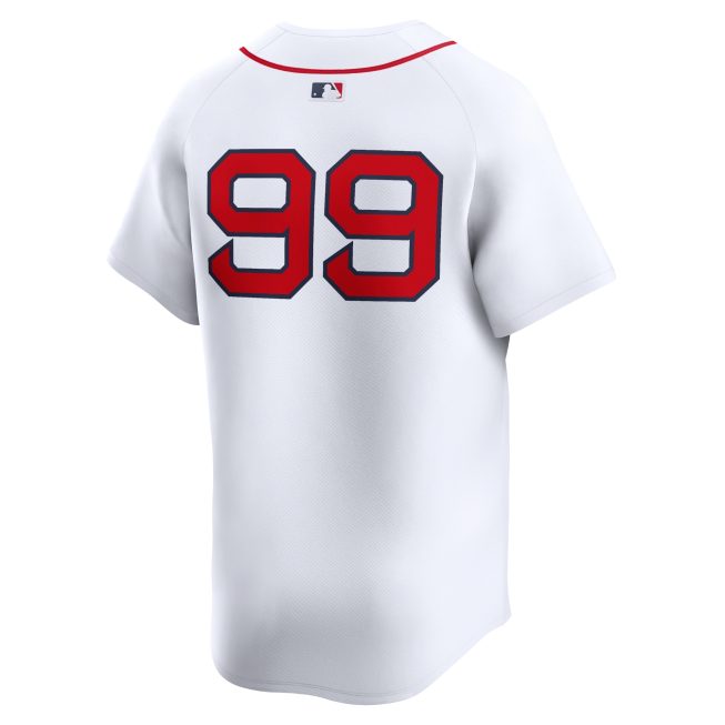 Alex Verdugo Boston Red Sox Home Limited Player Jersey - White - Image 3