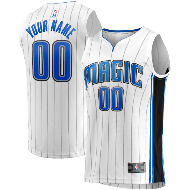 Orlando Magic Fanatics Fast Break Custom Replica Jersey - Association Edition - White