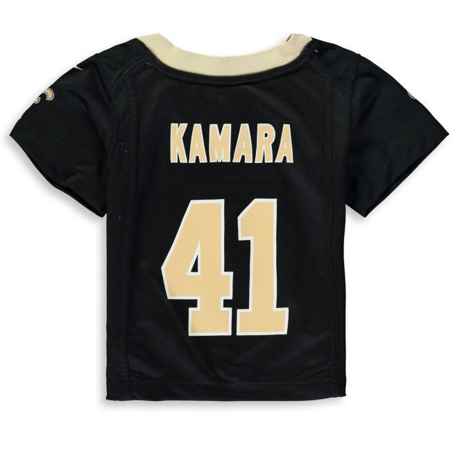Alvin Kamara New Orleans Saints Toddler Game Jersey - Black - Image 3