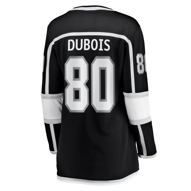 Pierre-Luc Dubois Los Angeles Kings Fanatics Women's Home Breakaway Player Jersey - Black - Image 3