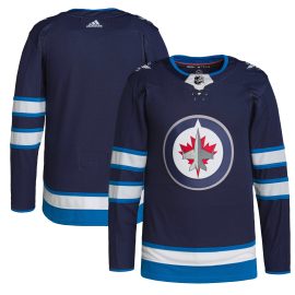 Winnipeg Jets Home Authentic Jersey - Navy