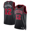 Ayo Dosunmu 12 Chicago Bulls Unisex Swingman Jersey - Statement Edition - Black