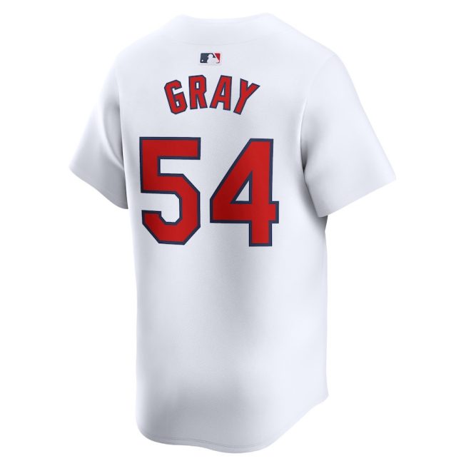 Sonny Gray 24 St. Louis Cardinals Home Limited Men Jersey - White - Image 3