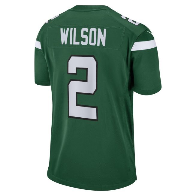 Zach Wilson New York Jets Game Jersey - Gotham Green - Image 3
