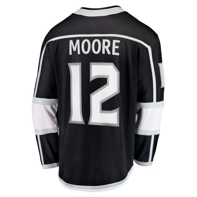 Trevor Moore Los Angeles Kings Fanatics Home Breakaway Player Jersey - Black - Image 3
