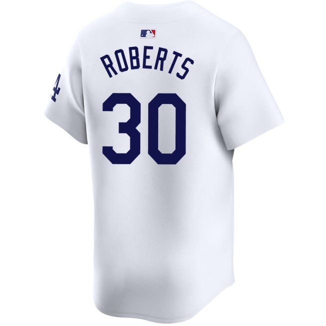 Dave Roberts Los Angeles Dodgers Home Limited World Series Jersey - Image 2