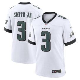 Nolan Smith 3 Philadelphia Eagles Game Men Jersey - White