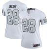 Josh Jacobs Las Vegas Raiders Women's Color Rush Legend Player Jersey - White