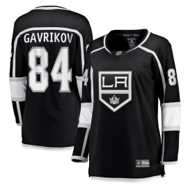 Vladislav Gavrikov Los Angeles Kings Women's Fanatics Home Breakaway Jersey - Black