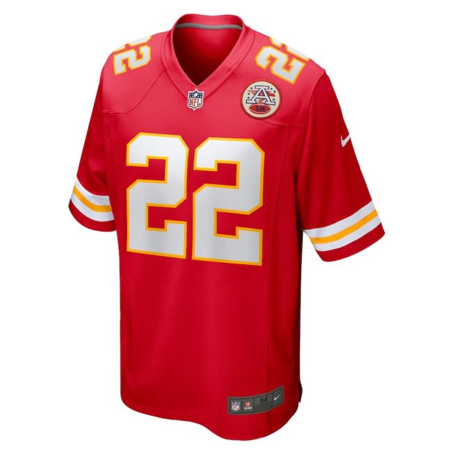 Trent McDuffie Kansas City Chiefs Game Men Jersey - Red - Image 2