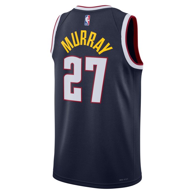 Jamal Murray Denver Nuggets Unisex Swingman Jersey - Icon Edition - Navy - Image 3