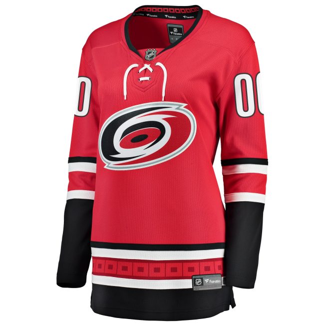 Carolina Hurricanes Fanatics Women's Alternate Breakaway Custom Jersey - Red - Image 2