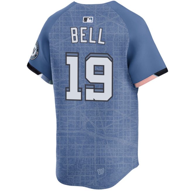 Josh Bell Washington Nationals City Connect 2.0 Limited Jersey - Image 2