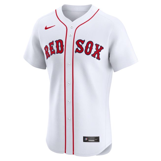 Boston Red Sox Home Elite Jersey - White - Image 2