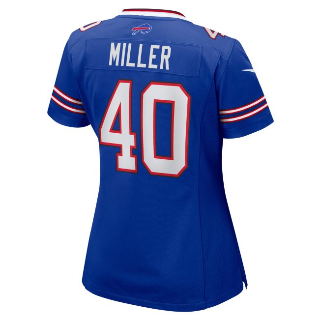 Von Miller Buffalo Bills Women's Game Jersey - Royal - Image 3