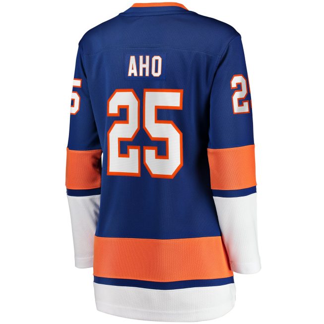 Sebastian Aho New York Islanders Fanatics Women's Home Breakaway Player Jersey - Royal - Image 3