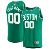 Boston Celtics Fanatics 2024 Finals Custom Fast Break Jersey - Kelly Green - Icon Edition