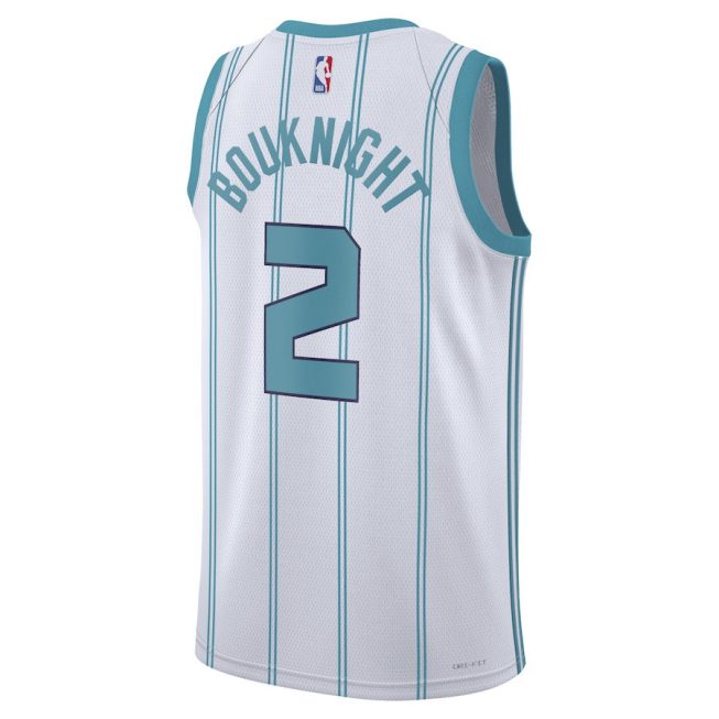 James Bouknight 2 Charlotte Hornets Unisex Swingman Jersey - Association Edition - White - Image 3