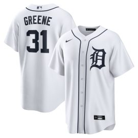 Riley Greene Detroit Tigers Replica Player Jersey - White