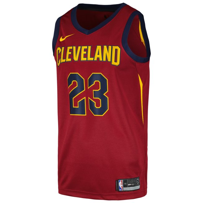 LeBron James Cleveland Cavaliers Swingman Player Jersey - Icon Edition - Wine - Image 2