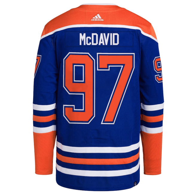 Connor McDavid 97 Edmonton Oilers 2024 Stanley Cup Final Home Primegreen Player Jersey – Royal - Image 3