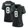 Aaron Rodgers 8 New York Jets Alternate Game Women Jersey - Legacy Black
