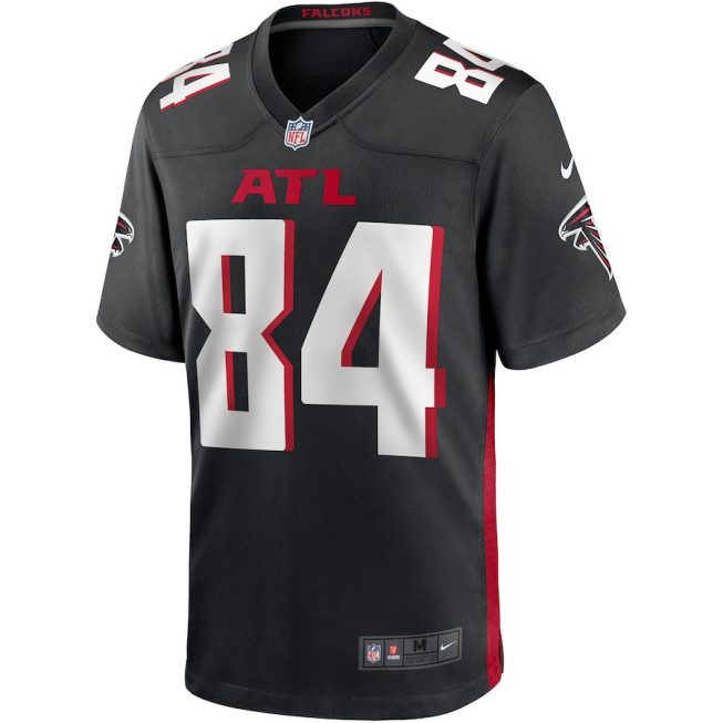 Alfred Jenkins 84 Atlanta Falcons Men's Retired Jersey - Black - Image 2