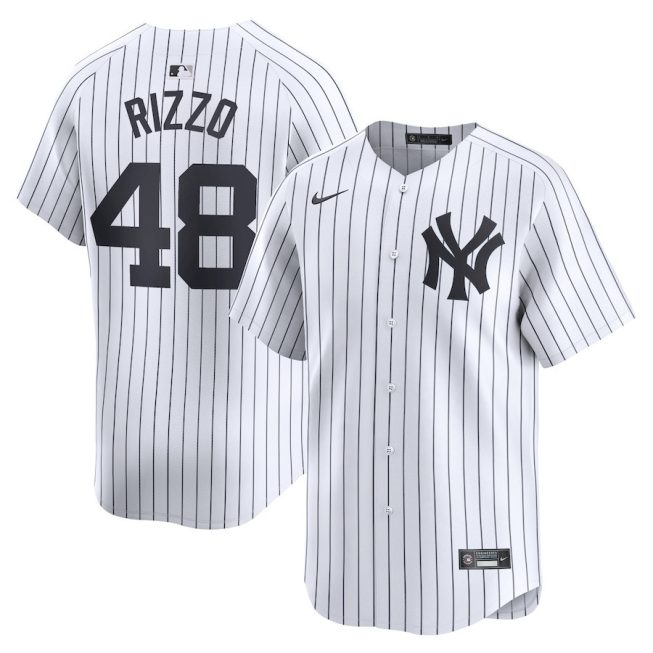 Anthony Rizzo 48 New York Yankees Home Limited Player Men Jersey - White