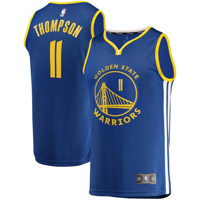 Klay Thompson Golden State Warriors Fanatics Fast Break Replica Player Jersey - Icon Edition - Royal