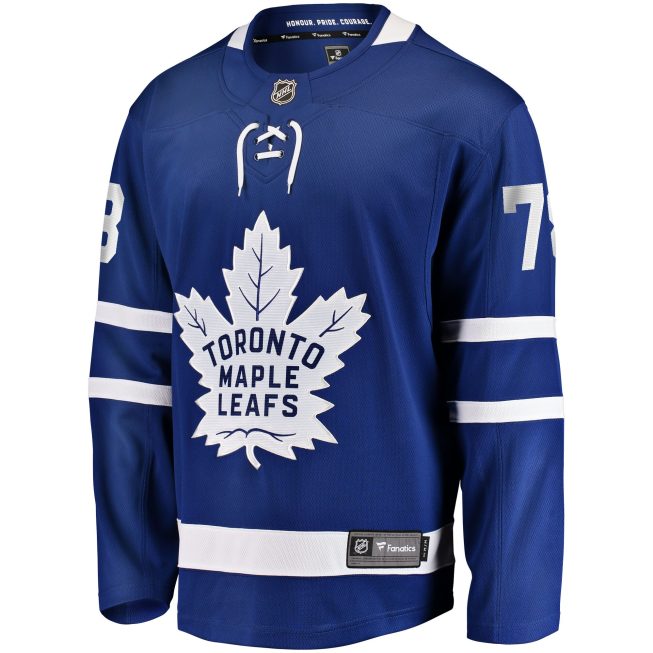 TJ Brodie Toronto Maple Leafs Fanatics Home Breakaway Player Jersey - Blue - Image 2